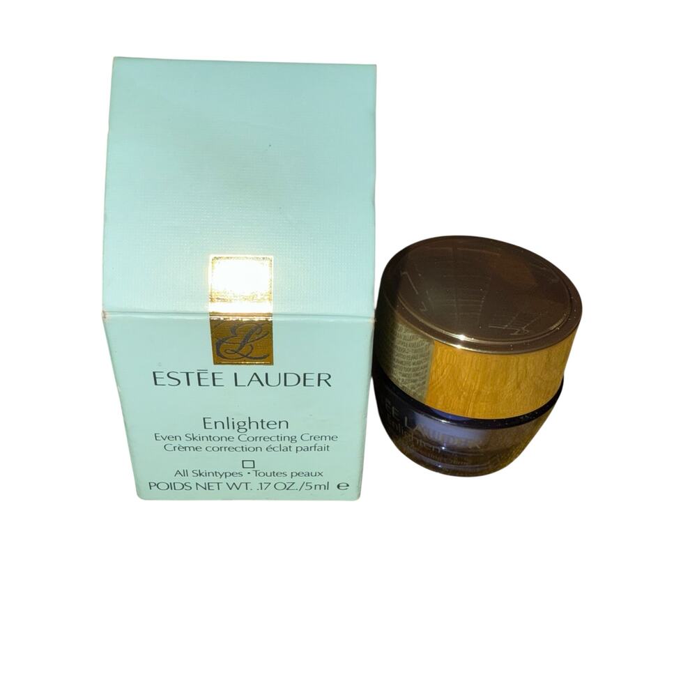 Estée Lauder Enlighten Even Skintone Correcting Creme .17 oz/5ml NEW
